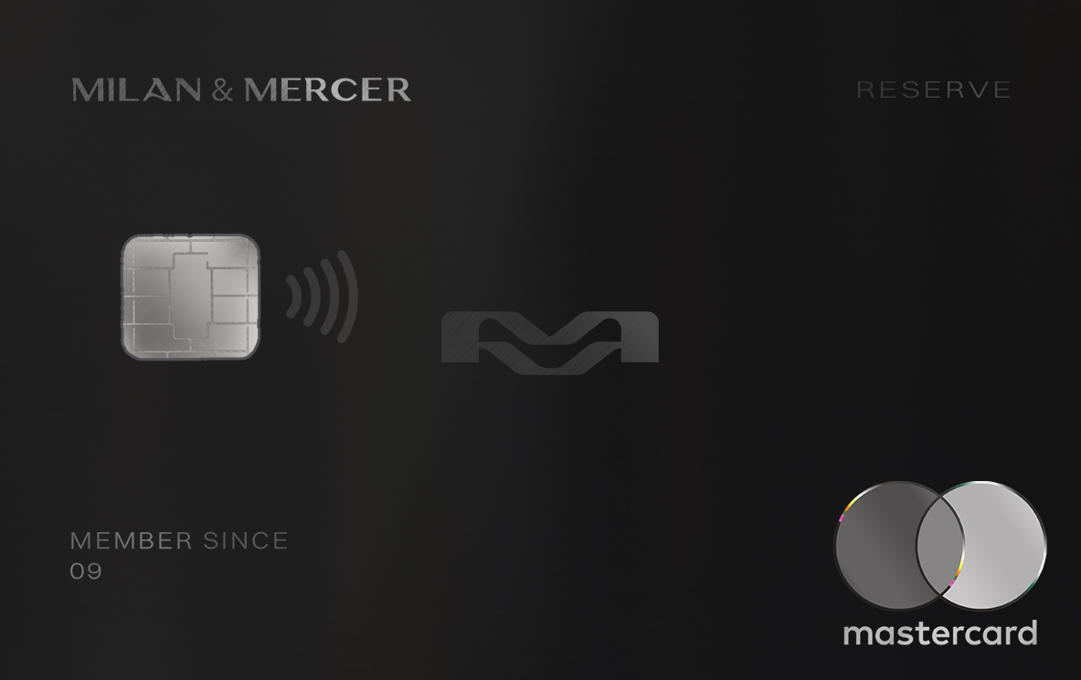 Milan & Mercer Reserve card